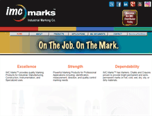 Tablet Screenshot of imcmarks.com